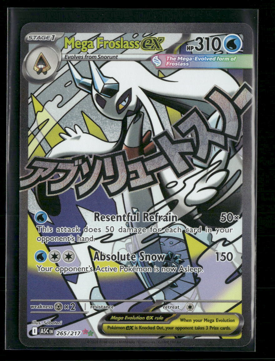ME: Ascended Heroes Mega Froslass ex #265/217