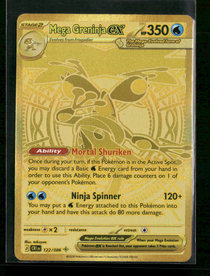 ME04: Chaos Rising Mega Greninja ex #122/086
