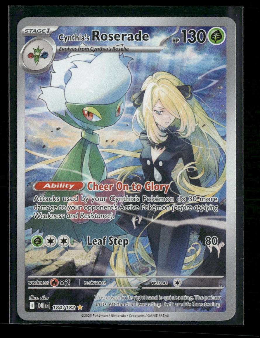 SV10: Destined Rivals Cynthia's Roserade #184/182