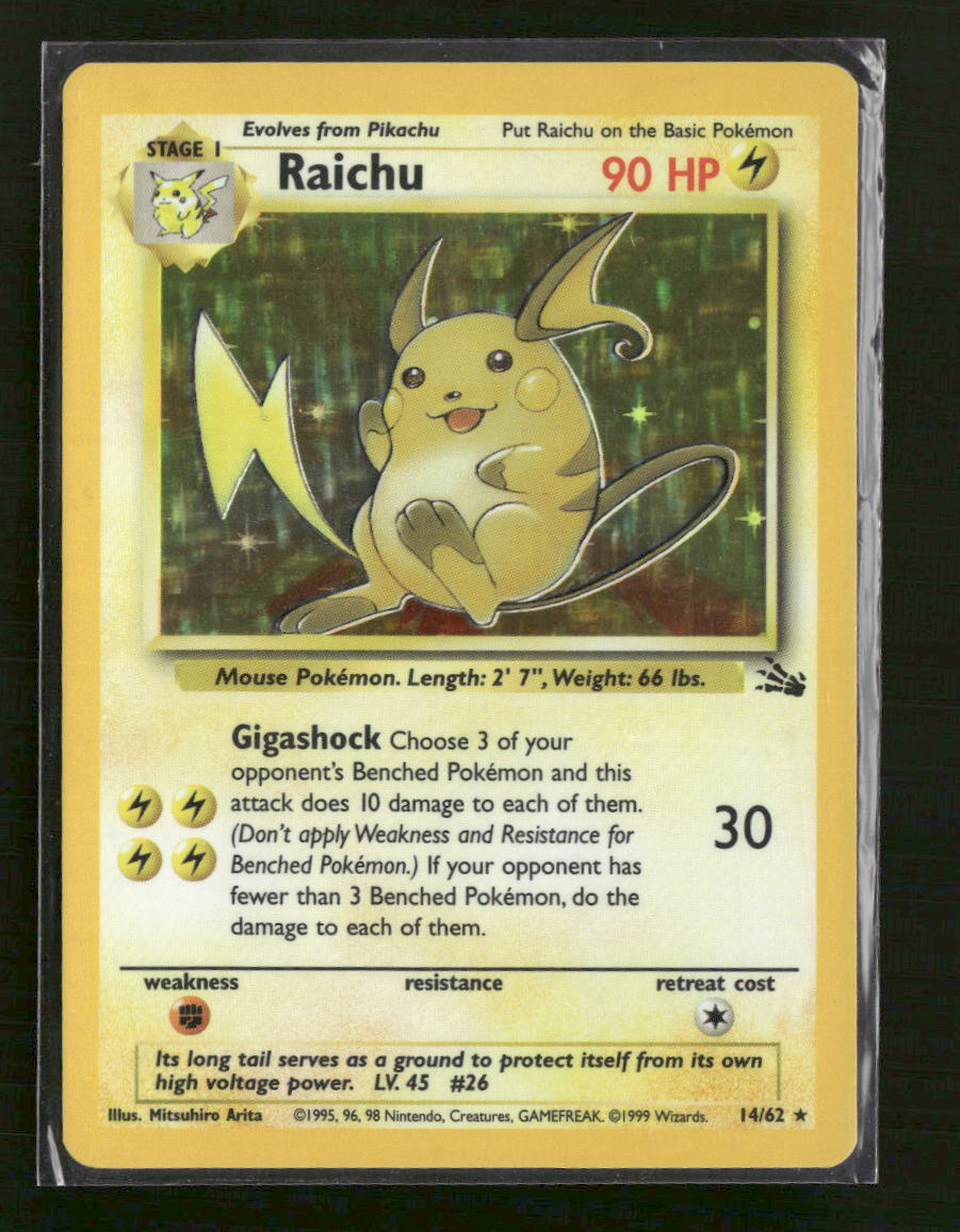 Fossil Raichu (14) #14/62