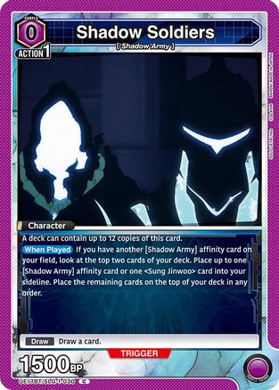 Shadow Soldiers (UE17BT/SLG-1-030) - UE17BT SOLO LEVELING