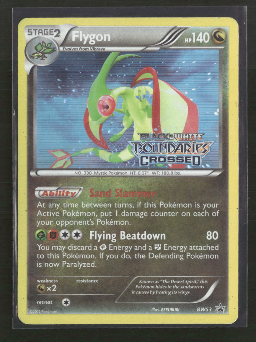 Black and White Promos Flygon #BW53