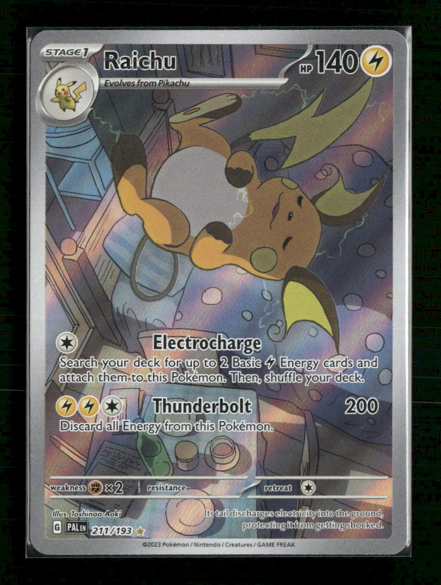 SV02: Paldea Evolved Raichu #211/193