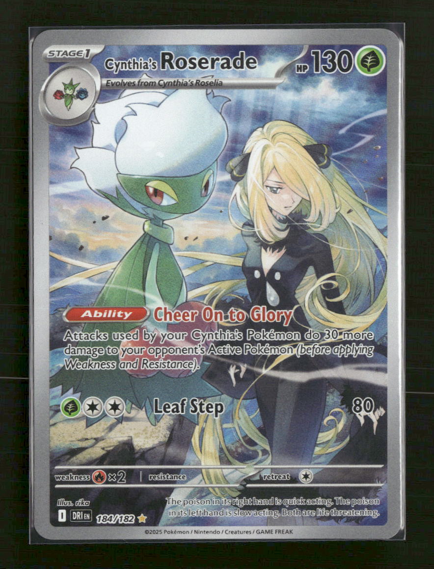 SV10: Destined Rivals Cynthia's Roserade #184/182