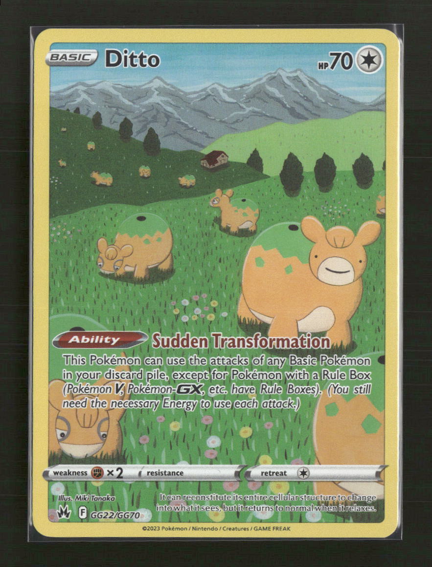 SWSH: Crown Zenith: Galarian Gallery Ditto #GG22/GG70