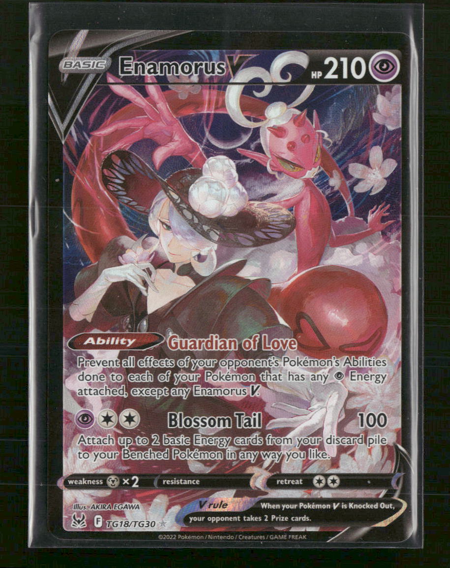 SWSH11: Lost Origin Trainer Gallery Enamorus V #TG18/TG30