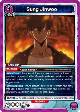 Sung Jinwoo (020) (UE17BT/SLG-1-020) - UE17BT SOLO LEVELING Foil