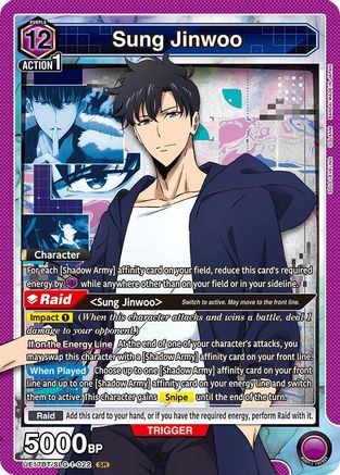 Sung Jinwoo (022) (UE17BT/SLG-1-022) - UE17BT SOLO LEVELING Foil