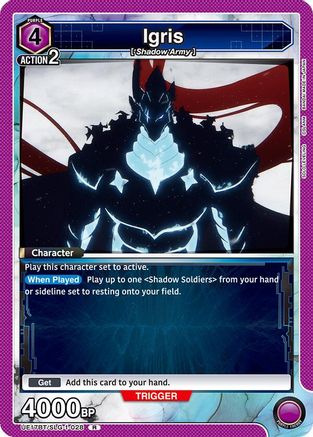 Igris (UE17BT/SLG-1-028) - UE17BT SOLO LEVELING Foil