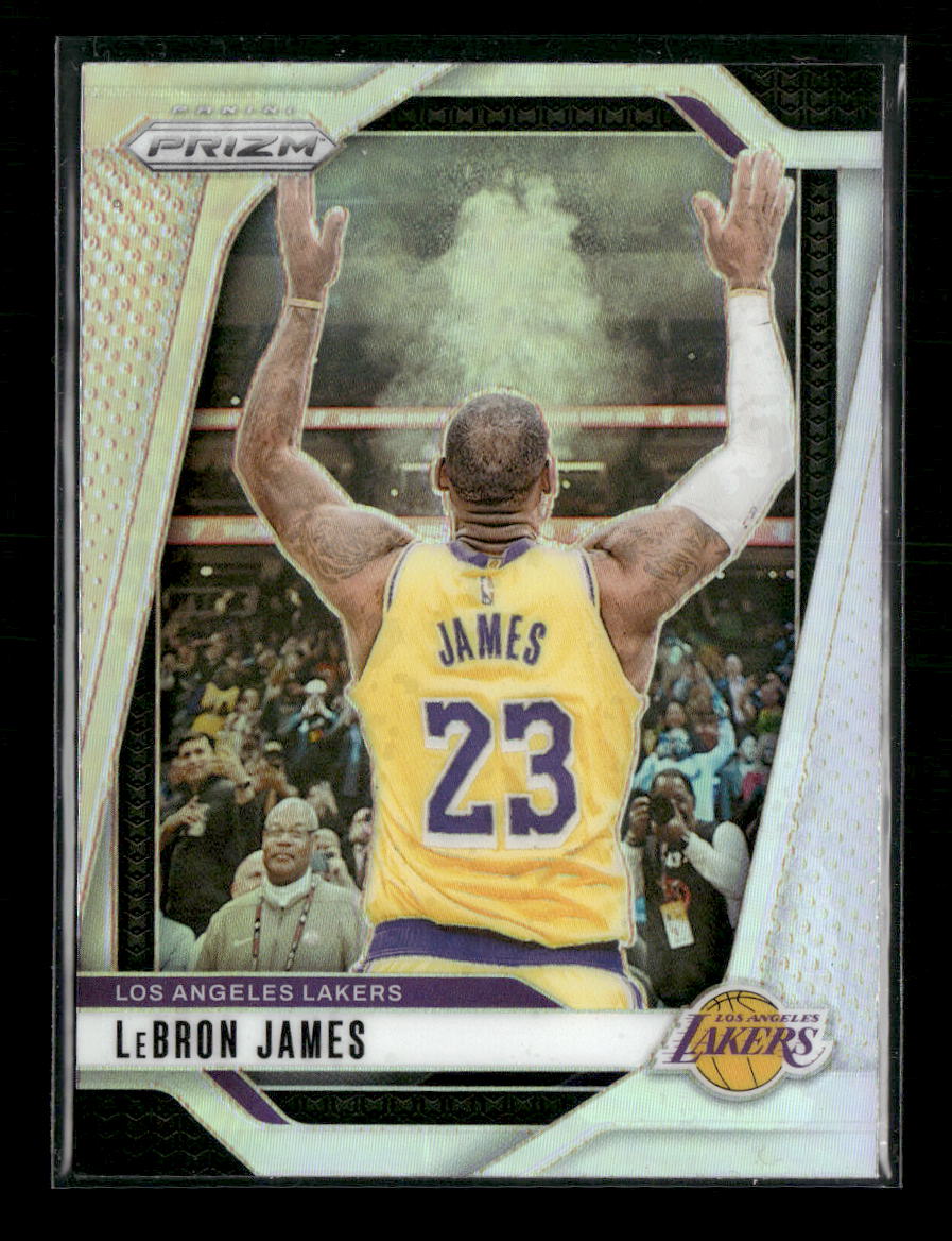 2024-25 Panini Prizm Prizms Silver LeBron James #130