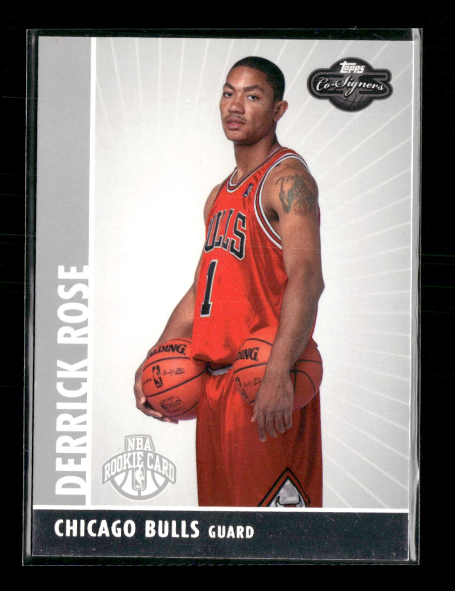 2008-09 Topps Co-Signers Derrick Rose Rookie #/2008 #101