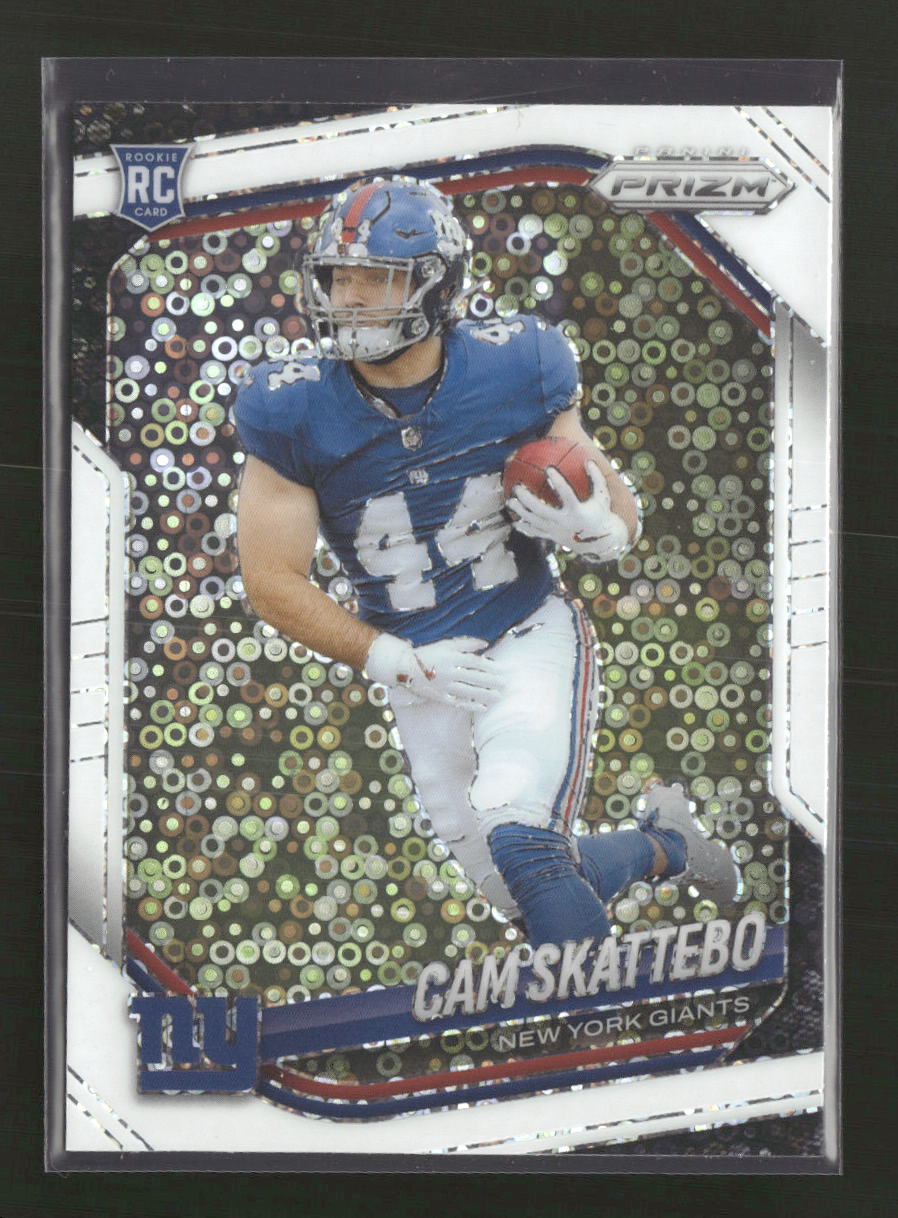 2025 Panini Prizm White Disco Cam Skattebo #363