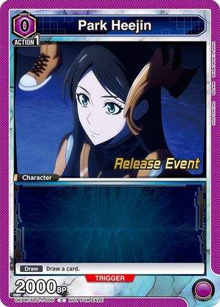 Park Heejin (005) (UE17BT/SLG-1-005) - UE17BT SOLO LEVELING Release Event Cards