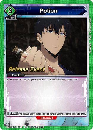 Potion (UE17BT/SLG-1-079) - UE17BT SOLO LEVELING Release Event Cards