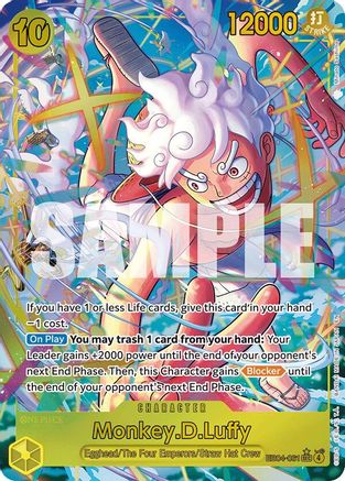Monkey.D.Luffy (EB04-061) (Alternate Art) (EB04-061) - Adventure on Kami's Island Foil - Golden Apple Comics