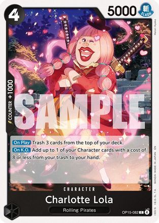Charlotte Lola (OP15-082) - Adventure on Kami's Island - Golden Apple Comics