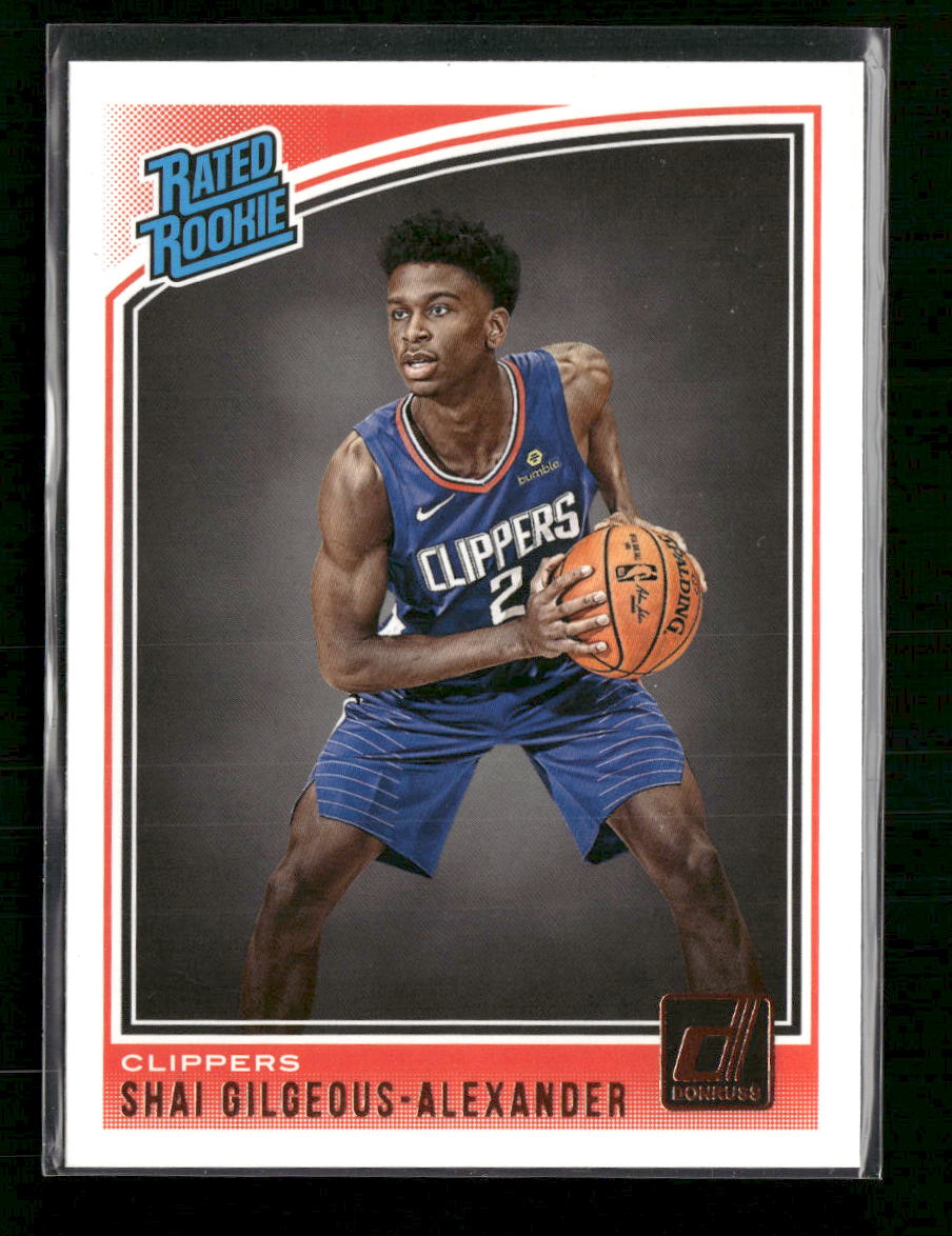 2018-19 Donruss Shai Gilgeous-Alexander Rookie #162