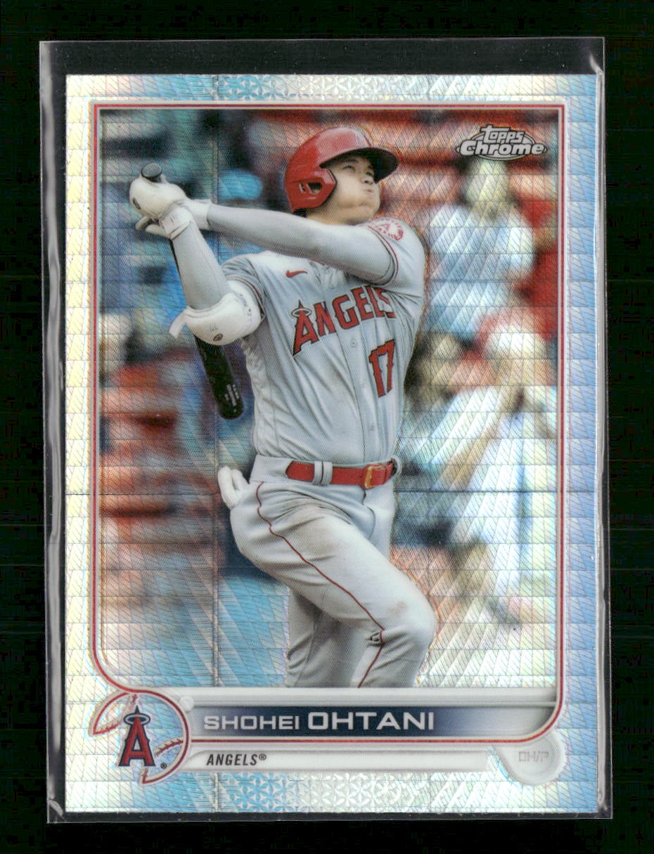 2022 Topps Chrome Prism Refractor Shohei Ohtani #1