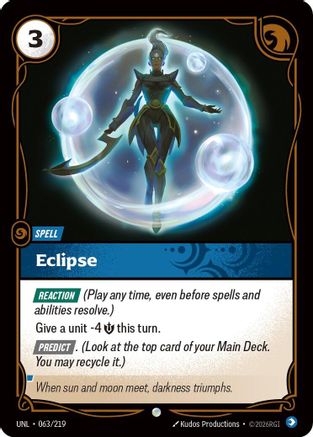 Eclipse (063/219) - Unleashed