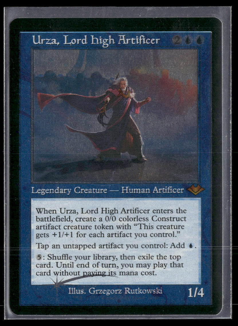 Modern Horizons Urza, Lord High Artificer (Retro Frame) (Foil Etched) #11