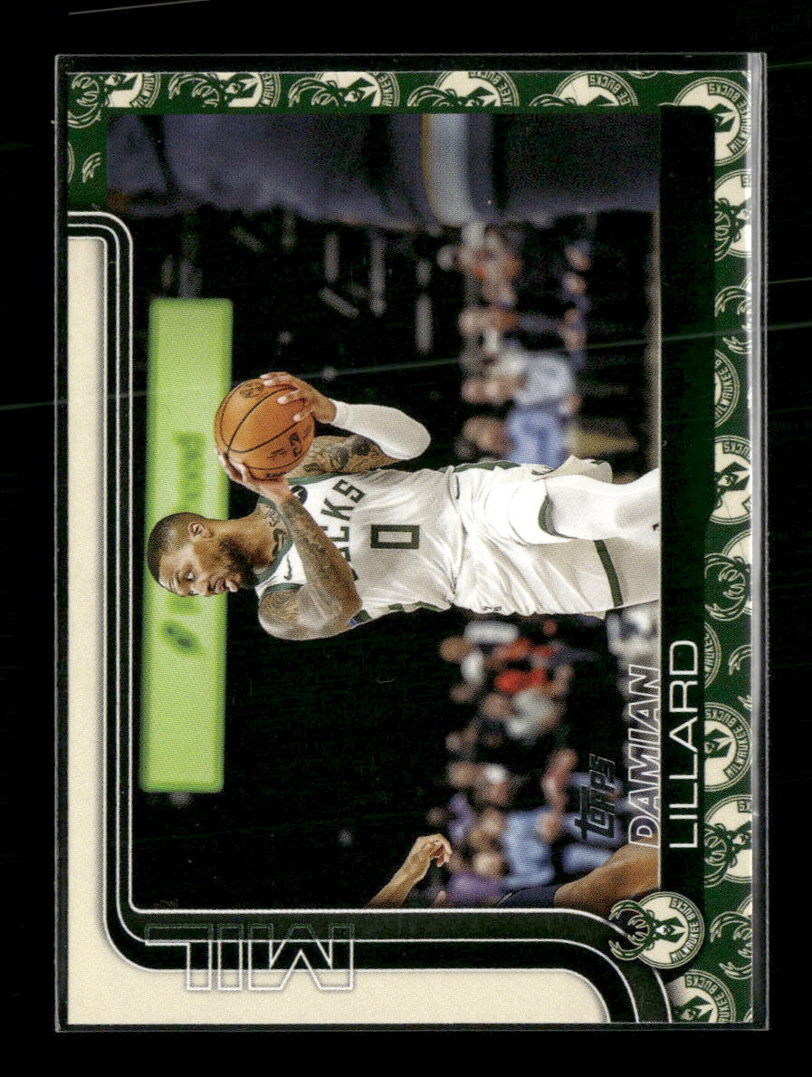 2025-26 Topps Team Color Border Damian Lillard #55