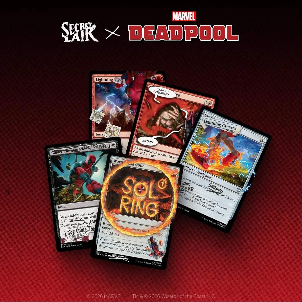 Secret Lair Drop: Secret Lair x Marvel's Deadpool: I Fixed It (You're Welcome) - Non-Foil Edition [SLD]