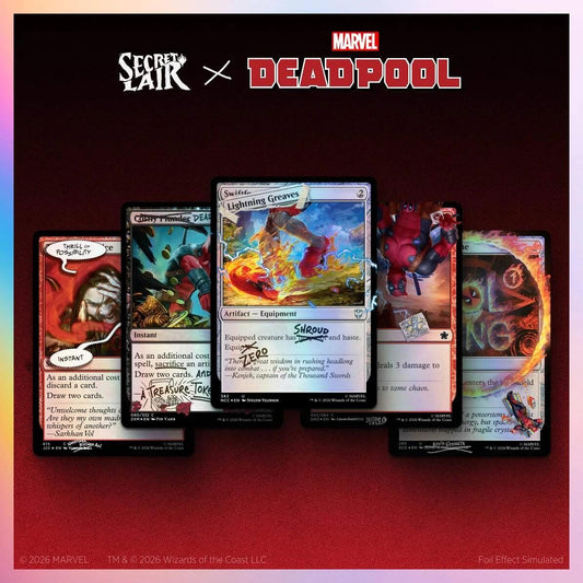 Secret Lair Drop: Secret Lair x Marvel's Deadpool: I Fixed It (You're Welcome) - Traditional Foil Edition [SLD]
