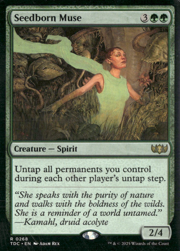 Commander: Tarkir: Dragonstorm Seedborn Muse #268