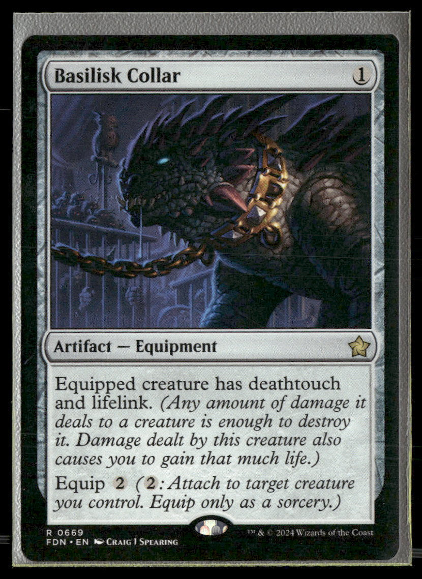 Foundations Basilisk Collar #669