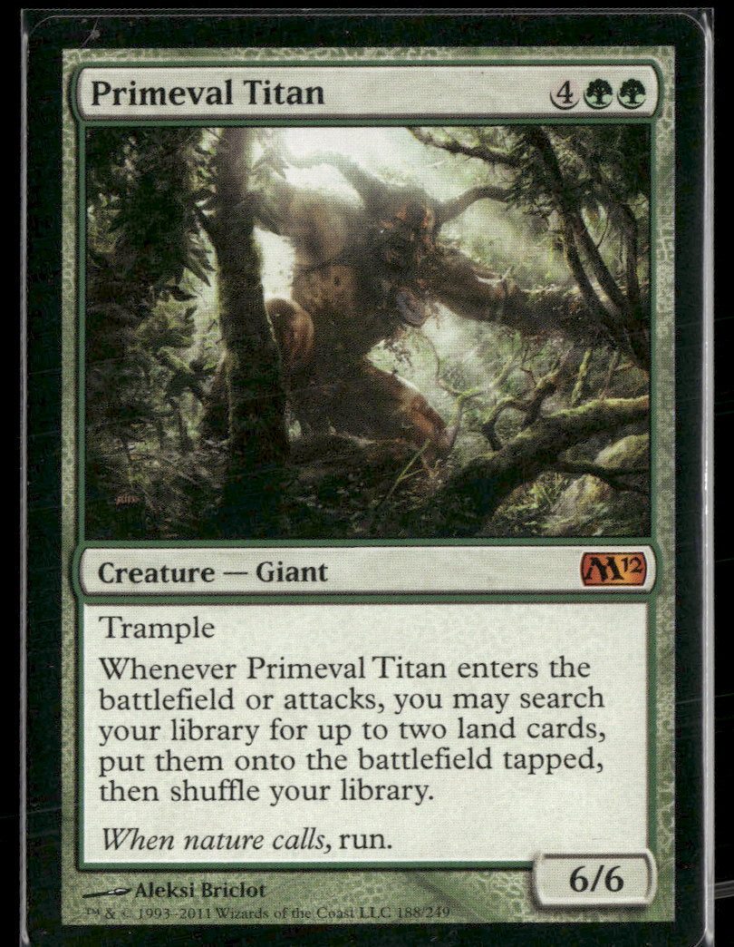 Magic 2012 (M12) Primeval Titan #188