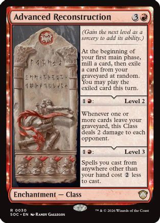 Advanced Reconstruction (SOC-030) - Commander: Secrets of Strixhaven