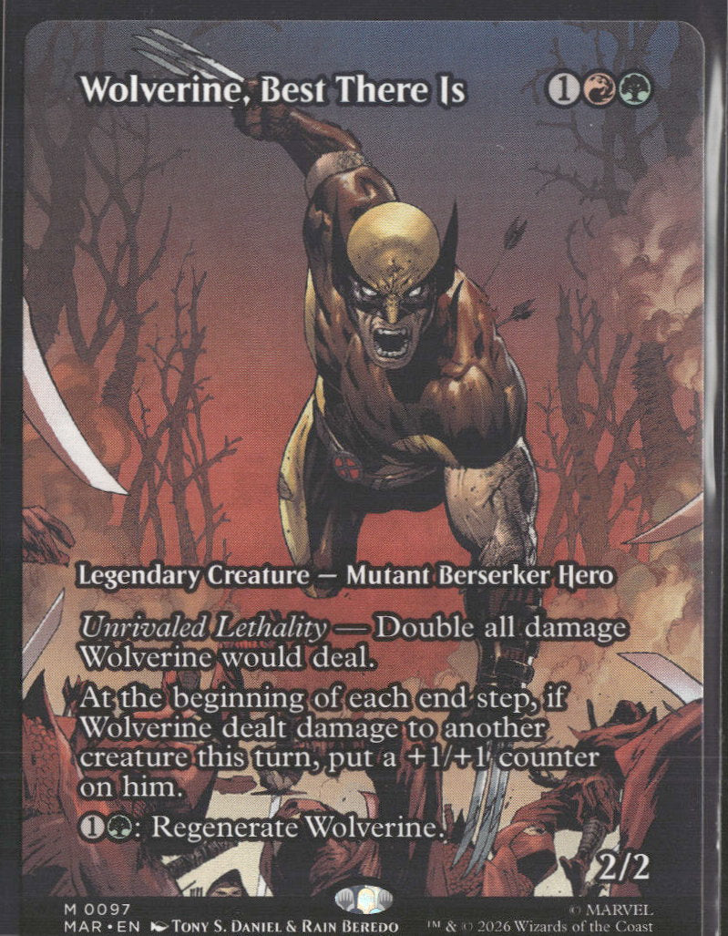 Marvel Universe Eternal-Legal Wolverine, Best There Is (Borderless) #97