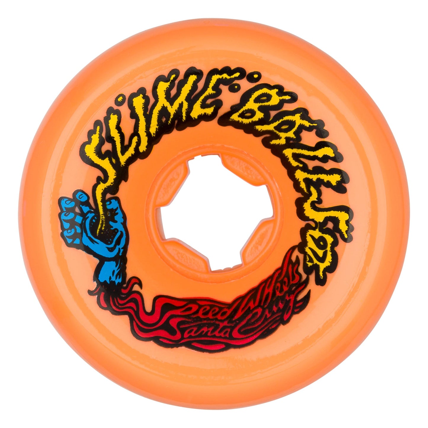 Slime Balls Vomits Orange 60mm 97a Skateboard Wheels