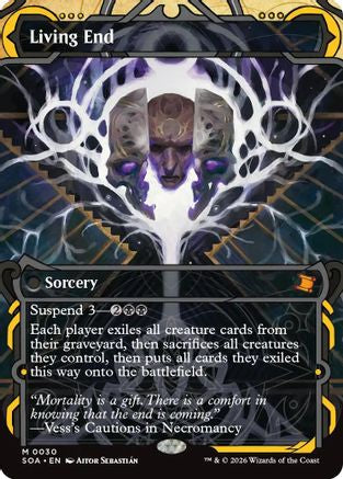 Living End (SOA-030) - Secrets of Strixhaven: Mystical Archive Foil - Golden Apple Comics