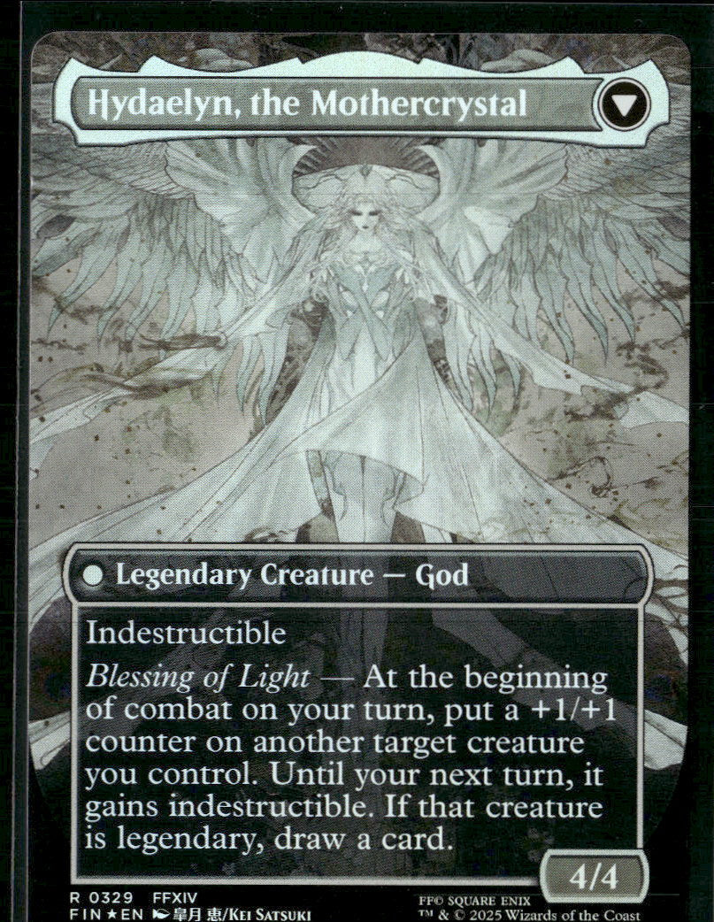 FINAL FANTASY Venat, Heart of Hydaelyn (Borderless) Foil #329