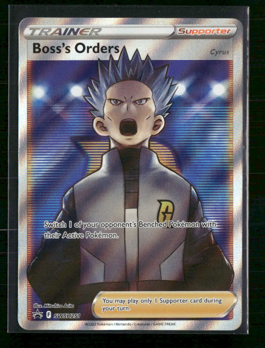 SWSH: Sword & Shield Promo Cards Boss's Orders (Full Art) #SWSH251