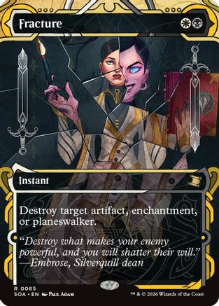 Fracture (SOA-065) - Secrets of Strixhaven: Mystical Archive - Golden Apple Comics
