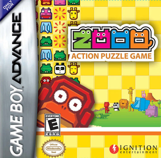 Zooo: Action Puzzle Game (Gameboy Advance)