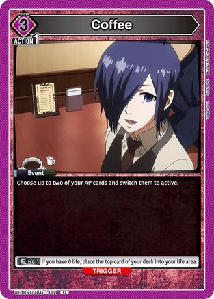 Coffee (UE18ST/TKG-1-061) - UE18ST Tokyo Ghoul Starter Deck