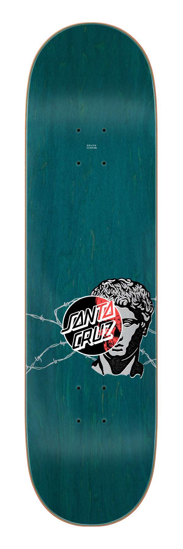 SANTA CRUZ SOMMER IMMORTAL 8.25" SKATEBOARD DECK