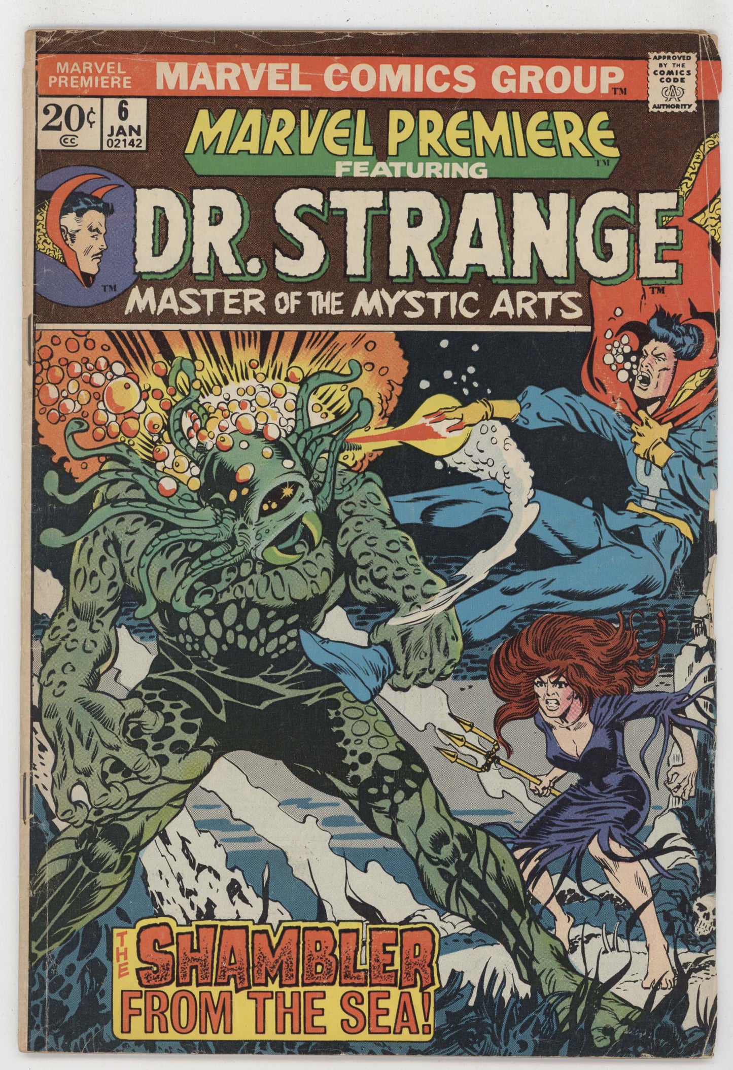 Marvel Premiere 6 1973 VG Dr Strange Mike Ploog