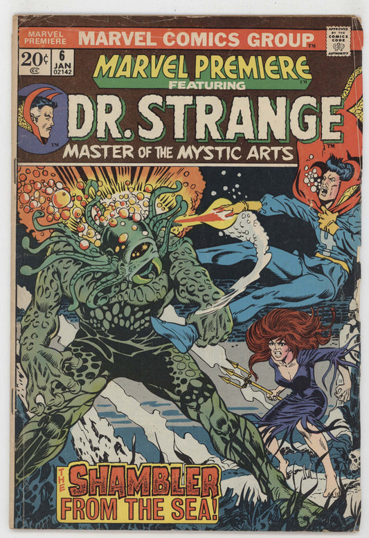Marvel Premiere 6 1973 VG Dr Strange Mike Ploog