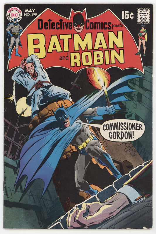 Batman Detective Comics 399 DC 1970 FN VF Neal Adams Robin Ninja