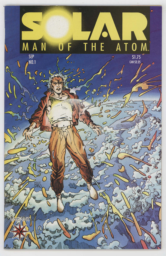 Solar Man Of The Atom 1 Valiant 1991 FN Bob Layton Barry Windsor Smith