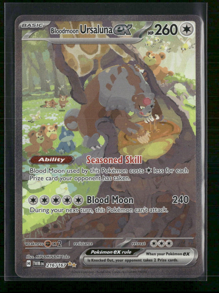 SV06: Twilight Masquerade Bloodmoon Ursaluna ex #216/167