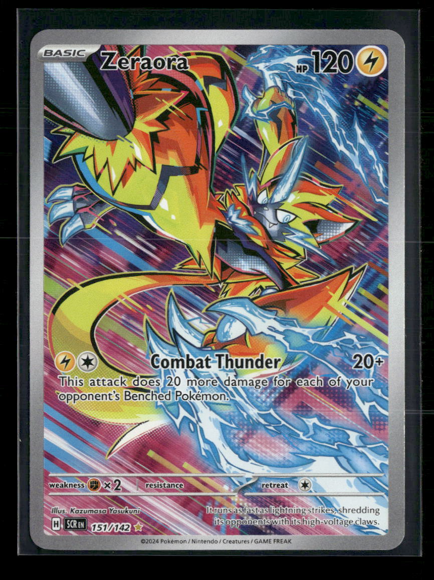 SV07: Stellar Crown Zeraora #151/142