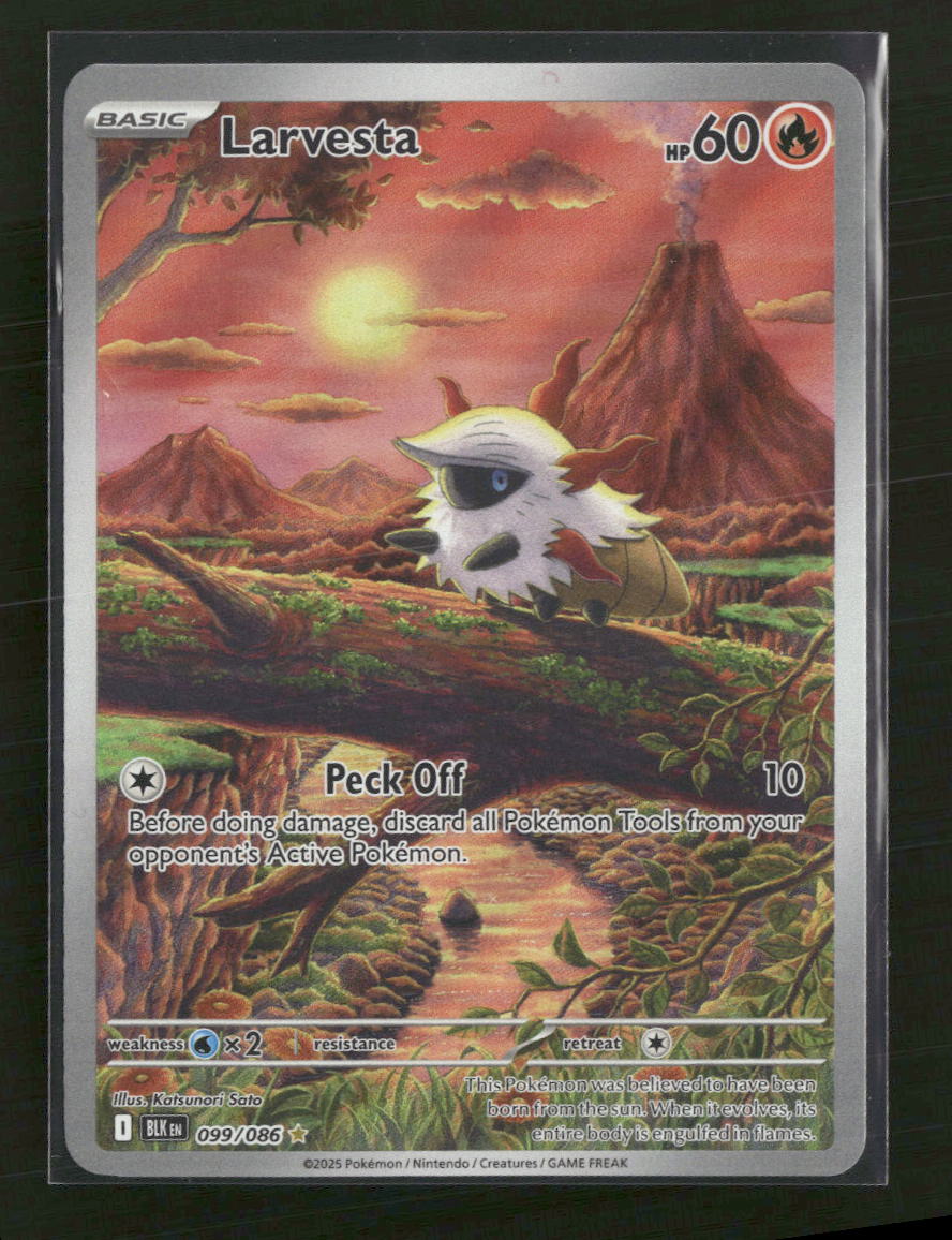 SV: Black Bolt Larvesta #099/086