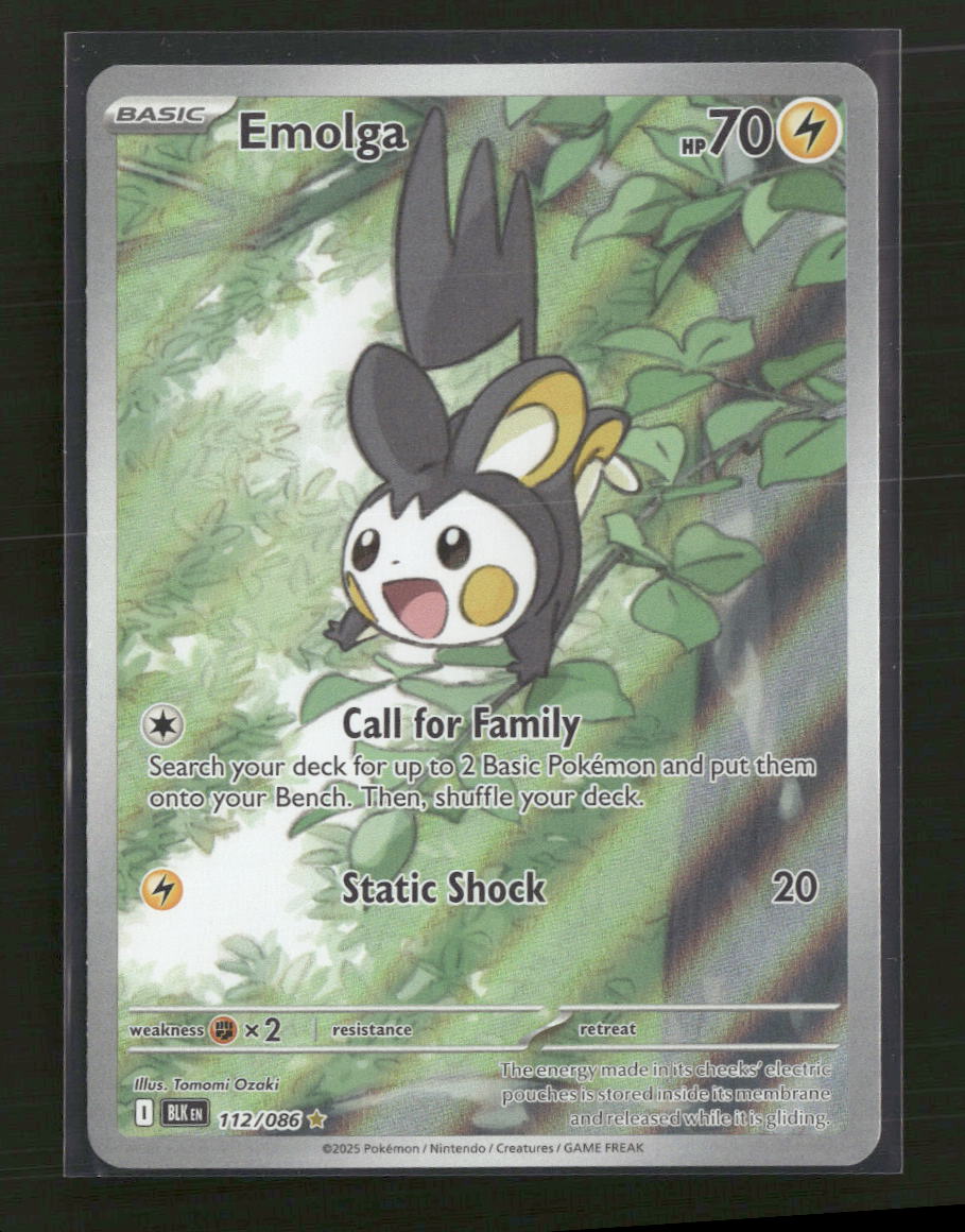 SV: Black Bolt Emolga #112/086