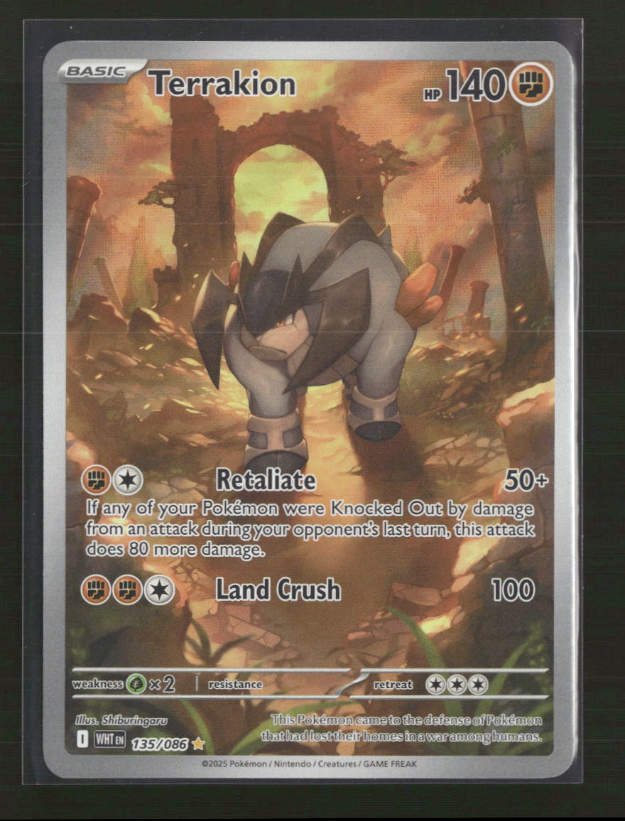 SV: White Flare Terrakion #135/086