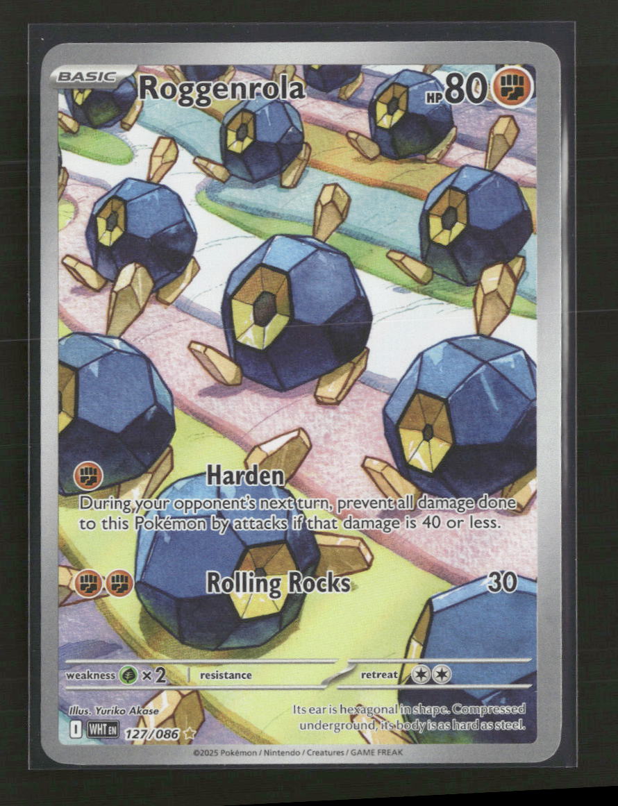 SV: White Flare Roggenrola #127/086